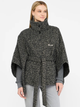Ponczo damskie ciepłe Liu Jo 2F5025T0300-00128 One Size Czarne - obraz 1