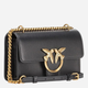 Torebka crossbody damska skórzana Pinko 100074A0F1-Z99Q Czarna - obraz 4