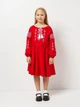 Дитяча сукня-вишиванка vishivano4ka 8016-7 110 червона - изображение 2