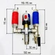 Змішувач-термостат бойлера, водонагрівача 17 MIXER із запобіжним клапаном Boiler Series 1/2" KVANT - зображення 8