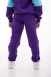 Детский спортивный утепленный костюм Kindamor Warm Beauty Purple для девочки, флис 122 см фиолетовый с розовым - изображение 6