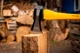 Сокира-колун Mastertool 2000г x 810мм фіберглас (05-0909) - зображення 5