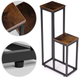 Підставка для квітів у горщиках ModernHome by Multistore ME-ATS13 2 полиці у стилі Лофт (5905817007684) - зображення 6