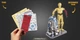 Металлический 3D конструктор "Star Wars C-3PO & R2-D2", Metal Earth, MMG276 - изображение 5