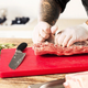 Nóż santoku Orion Motion stalowy 31 cm (8592381155322) - obraz 5