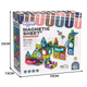 Klocki Magnetyczne Woopie 3D Zestaw Edukacyjny, Tor Kulkowy, 42 elementy (5906280654917) - obraz 5