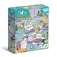 Дитячий пазл Шукай та знаходь "Котяче кафе" DoDo Toys 300667, 100 елементів - зображення 1