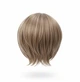 Парик женский Wigly 20 см из натуральноподобных волос с мелированием и челкой - изображение 2