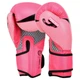 Перчатки боксерские детские на липучке Hard Touch Boxing 7709-1 размер 6 унций Pink-Black - изображение 2