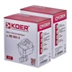 Кран с электроприводом Koer KR.1501-3 220В BRASS (KR5224) - изображение 3