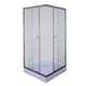 Душова кабіна з низьким піддоном Mixxus CUBIC SCT01-90x90x195-TR GRAPHITE прозоре скло 4мм (MI6905) - зображення 6