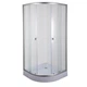 Душевая кабина с низким поддоном Mixxus PLAIN SCT02-90x90x195-FB SATIN матовое стекло 4мм (MI6896) - изображение 15