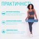 Килимок для йоги та фітнесу EasyFit TPE+TC 6 мм двошаровий + Чохол блакитний-синій (A-025741) - зображення 7
