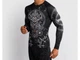Рашгард VENUM Gladiator 5.0 Men's Long Sleeve L чорний/білий (5772) - изображение 4