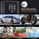Автомобильный компрессор насос Cafele VC-027 100W TypeC с функцией PowerBank с фонариком и переходниками Черный - изображение 6