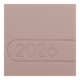 Еженедельник датированный 2026 Buromax Light Morandi из искусственной кожи 153x87мм 128 страниц какао (BM.2910-40) - изображение 4