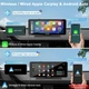 Автомагнитола Carpuride W609 / 6.86" / Сенсорная / Apple CarPlay / Android Auto / Bluetooth / WI-FI / GPS / USB / AUX / TF slot - изображение 2