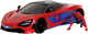 Zestaw Jada Metalowy samochód McLaren 7205 i figurka Marvel Spider-Man 253225034 (4006333092503) - obraz 2