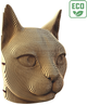 3D пазл картонний Cartonic Кіт CARTCAT (4820191133280) - зображення 4