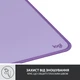 Коврик для мыши Logitech Desk Mat Studio Series, 700×300×2mm, Lavender (956-000054) - изображение 4
