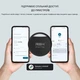 Смарт брелок Bluetooth GPS-трекер бренда RSH Smart Tag для телефонов Android, совместимый с приложением Google Find Hub Black - изображение 4