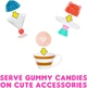 Кукла Lol Surprise Candy Tot Doll з DIY Candy Maker кукла лол съедобные конфеты. - изображение 5