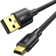 Кабель Ugreen US132 USB-А 2.0 Male to Mini USB 5pin Male Cable 0.5 м Black (UGR-10354) - изображение 1