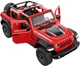 Samochód Rastar Jeep Wrangler Rubicon 1:32 Czerwony 64620 (6930751324541) - obraz 1