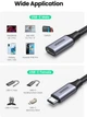 Кабель Ugreen US372 USB-C Male to USB-C 3.1 Gen2 Female 5A 10Gbps 1 м Black (UGR-30205) - изображение 13
