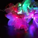 Гирлянда нить диодная "Фиолетовый Цветочек" 28 LED 4м мульти от сети(7G-F-6769-28) - изображение 4