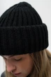 Тепла Жіноча Зимова Шапка Without Pikul 2026 Black 553218093 - изображение 5
