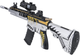 Karabin M416 na kulki wodne z akcesoriami Szary ZMI.G840-9 (5903864974478) - obraz 4
