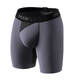 Трусы боксеры мужские анатомические из хлопка с сеткой, Anatomic Long 2.0 Light, Black Series, графитовые XL BTL140-10 - изображение 3