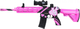 Karabin M416 na kulki wodne z akcesoriami Różowy ZMI.G840-5 (5903864974485) - obraz 2