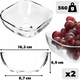 Zestaw misek Kadax Carini szklanych 16 cm 2 szt (5903699478073) - obraz 7
