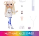 Кукла Rainbow High Sparkle & Shine Whitney white hair and magical bubbles - Рейнбоу Хай Блеск и сияние Уитни с белыми волосами и волшебными пузырьками (429265) - изображение 3