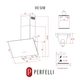 Вытяжка декоративная наклонная PERFELLI VIO 5HW BIANCO - изображение 13