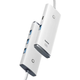 USB-хаб Baseus Lite Series 4-Port USB-A HUB Adapter (USB-A to USB 3.0*4) 25cm White (WKQX030002) - изображение 3
