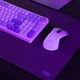 Безпроводная клавиатура Proove Gaming Slicker (Ukraine Layout) White-Purple - изображение 4