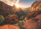 Puzzle Ravensburger Power of Nature Zion Canyon USA 1000 elementów 12000118 (4005555001188) - obraz 2