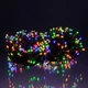 Сетевая новогодняя гирлянда нитка уличная Рождественская фея 50 м 500 LED диодов 8 динамических режимов гирлянда для улицы защита IP 65 черный провод свет Мультицвет - изображение 8