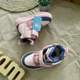 Зимние хайтопы для девочки BBT Kids Розово-синий (t6980 pink-blue (35 (22,5 см)) - изображение 3