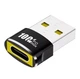 Адаптер — USB-C Female до USB Male (USB → Type-C OTG), підтримка PD100W, швидка зарядка, Чорний - изображение 1
