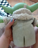 Игрушка Малыш Йода (Грогу) 17 см, The Mandalorian, брелок-подвеска Grogu Baby Yoda, мягкая игрушка с текстильной одеждой (GS928) - изображение 8