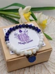 Браслет Magic Stone для Лева з лазуриту, агату та кришталю, 6 мм, one size - изображение 2