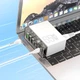 Сетевое зарядное устройство Hoco N36 High Power 65W 3*Type-C + 3*USB-A с быстрой зарядкой PD/QC для смартфонов, ноутбуков и планшетов с кабелем 1.2м - изображение 5
