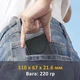 УМБ Павербанк 10000 mAh PD 22.5W V-0025 Міні Бездротова Магнітна Швидка Зарядка 15W Magsafe Для Айфона Телефону Смартфону Роутера Планшету Навушників Знімні Кабелі Lightning, Type-C - зображення 13