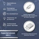Гирлянда штора светодиодная GarlandoPro Роса 200LED 3х2м 10 линий 8 режимов гирлянда капля росы Белый 173303W - изображение 5