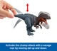 Динозавр Абелізавр Світ юрського періоду Jurassic World Rebirth Wild Roar Abelisaurus Dinosaur Mattel (JGB91) - изображение 3
