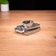 Коллекционная модель-конструктор Metal Time Ponderous Panzer Heavy Tank Тяжелый танк Тигр (MT020) 4931876 - изображение 4